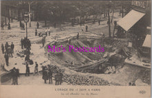 Load image into Gallery viewer, France Postcard - L'Orage Du 15 Juin a Paris SW14859