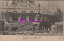 Load image into Gallery viewer, France Postcard - L'Orage Du 15 Juin a Paris SW14861
