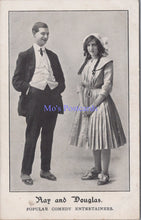 Load image into Gallery viewer, Entertainer Postcard - Ray and Douglas, Popular Comedy Entertainers DZ79