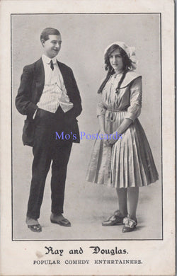 Entertainer Postcard - Ray and Douglas, Popular Comedy Entertainers  DZ79
