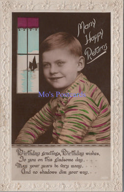 Greetings Postcard - Birthday, Many Happy Returns   DZ82