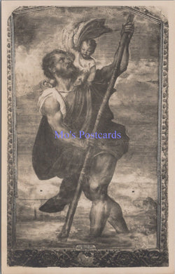 Art Postcard - S.Cristoforo, Affresco Del Tiziano, Palazzo Ducale DZ85