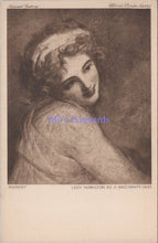 Load image into Gallery viewer, Art Postcard - Romney, Lady Hamilton as a Bacchante  DZ86

