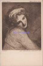Load image into Gallery viewer, Art Postcard - Romney, Lady Hamilton as a Bacchante DZ86