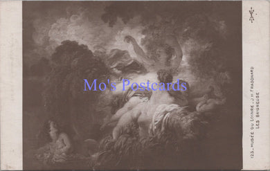 Art Postcard - J.H.Fragonard, Les Baigneuse, Musee Du Louvre   DZ87