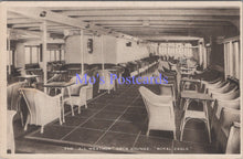 Load image into Gallery viewer, Shipping Postcard - Royal Eagle Steam Ship, The Deck Lounge  DZ107
