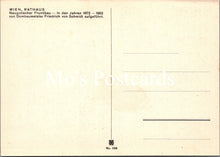 Load image into Gallery viewer, Austria Postcard - Vienna, Wien, Rathaus  SW16603