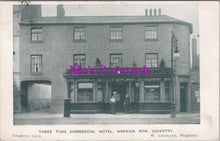 Load image into Gallery viewer, Warwickshire Postcard - Three Tuns Commercial Hotel, Coventry  SW15773
