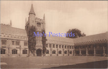 Load image into Gallery viewer, Oxfordshire Postcard - Oxford, Magdalen College Cloister Quad  DC1942
