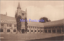 Load image into Gallery viewer, Oxfordshire Postcard - Oxford, Magdalen College Cloister Quad  DC1942