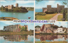 Load image into Gallery viewer, Wales Postcard - Pembrokeshire Castles   DC1954
