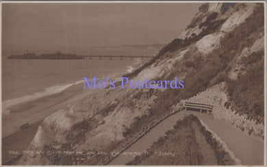 Dorset Postcard - Bournemouth Pier and Cliffs  DC1912