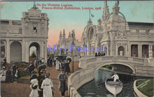 Load image into Gallery viewer, Franco-British Exhibition Postcard - On The Western Lagoon DC1862
