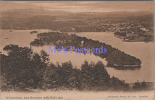 Load image into Gallery viewer, Cumbria Postcard - Windermere and Bowness With Belle Isle  DC1777
