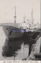 Load image into Gallery viewer, Isle of Man Postcard -M.V "Lisbet Tholstrup" at Douglas  SW14365