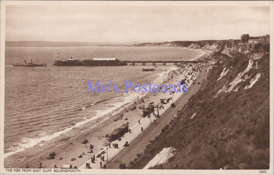 Dorset Postcard - Bournemouth Pier From East Cliff   SW14388