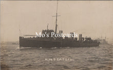 Load image into Gallery viewer, Naval Postcard - HMS Spiteful SW20258