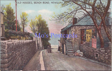 Load image into Gallery viewer, Cornwall Postcard - Newquay Old Houses, Beach Road  DC2358