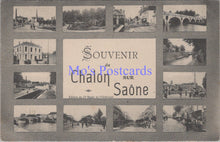Load image into Gallery viewer, France Postcard - Souvenir De Chalon Sur Saone DC2200