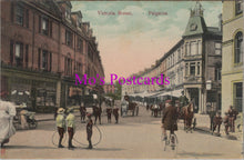 Load image into Gallery viewer, Devon Postcard - Paignton, Victoria Street   SW15563