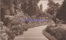 Load image into Gallery viewer, Oxfordshire Postcard - Oxford, St John's College Rock Garden  DC1712