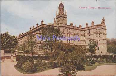 Yorkshire Postcard - Harrogate, Crown Hotel   DC1661