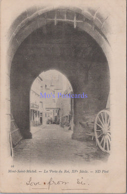 France Postcard - Mont-Saint-Michel, La Porte Du Roi   SW13802