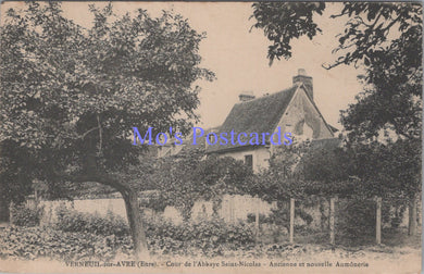 France Postcard - Verneuil-Sur-Avre, Cor De L'Abbaye Saint-Nicolas  SW13804