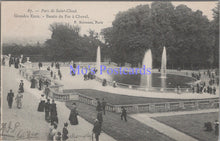 Load image into Gallery viewer, France Postcard - Parc De Saint-Cloud, Grandes Eaux SW13805