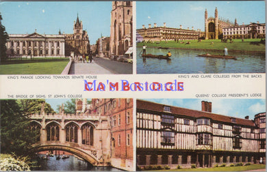 Cambridgeshire Postcard - Cambridge Colleges   SW13809