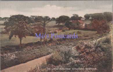 Warwickshire Postcard - The Lower Road, From Earlswood Reservoir  SW13810