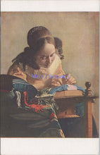 Load image into Gallery viewer, Art Postcard - Vermeer De Delft, The Lacemaker   SW13832
