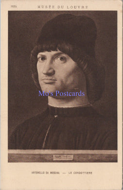Art Postcard - Musee De Louvre, Antonello Da Messina, Le Condottiere SW13843