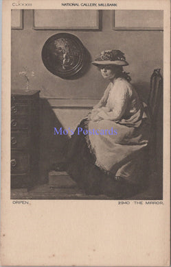 Art Postcard - Orpen, The Mirror, National Gallery, Millbank SW13845