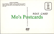 Load image into Gallery viewer, America Postcard - Julian, California  SW13620

