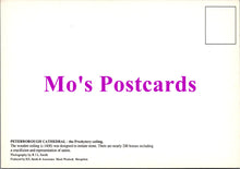 Load image into Gallery viewer, Cambridgeshire Postcard - Peterborough Cathedral, The Presbytery Ceiling SW15030