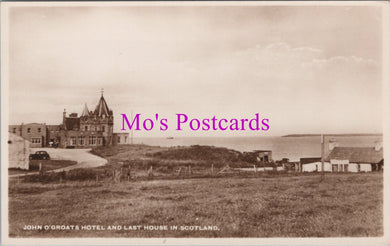 Scotland Postcard - John O'Groats and Last House in Scotland  SW14182