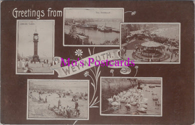 Dorset Postcard - Greetings From Weymouth   SW14184