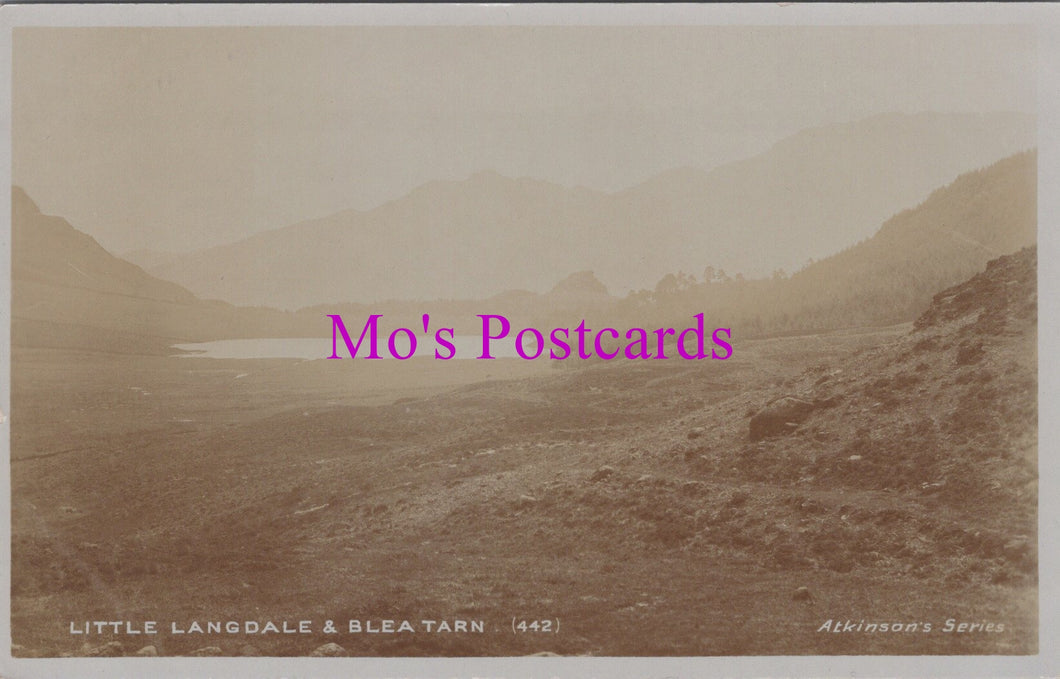 Cumbria Postcard - Little Langdale and Blea Tarn   SW14200