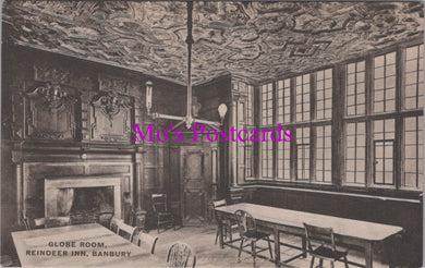 Oxfordshire Postcard - Globe Room, Reindeer Inn, Banbury  SW14202