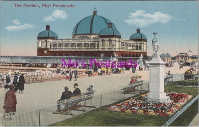 Wales Postcard - Rhyl Promenade, The Pavilion  SW14205