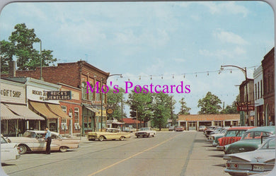 America Postcard - Phelps Street, Decatur, Michigan  SW14212