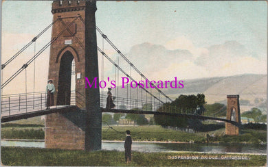 Scotland Postcard - Suspension Bridge, Gattonside  SW14215