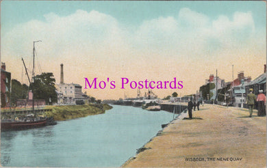 Cambridgeshire Postcard - Wisbech, The Nene Quay  SW14233
