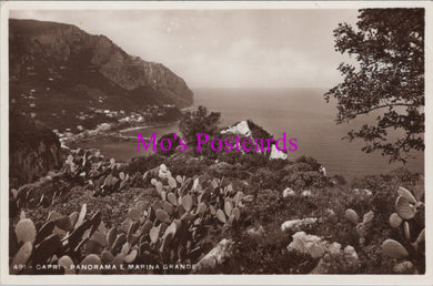 Italy Postcard - Capri Panorama E Marina Grande   SW14265