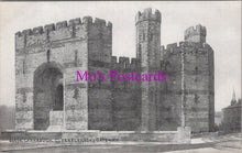 Load image into Gallery viewer, Wales Postcard - Carnarvon Castle, Queen Eleanor's Gateway SW14288