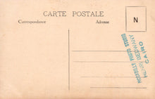 Load image into Gallery viewer, Back of a vintage postcard with 'Carte Postale' text and address lines.