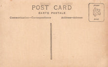 Load image into Gallery viewer, Vintage postcard with text and a stamp placeholder on a beige background