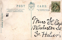 Load image into Gallery viewer, Vintage postcard with handwritten address and stamp