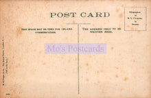 Load image into Gallery viewer, Vintage postcard with text and 'Mo's Postcards' branding
